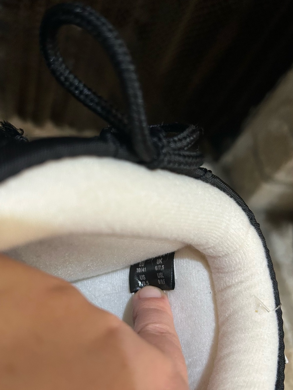 Moon Boot Black and White Winter Snow Boots - Picture 4 of 5